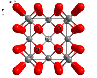 <span class="mw-page-title-main">Plutonium(IV) oxide</span> Chemical compound