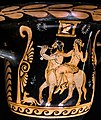 Python - RFVP 2-252 - Dionysos riding on centaur - two draped youths - Montesarchio MANdSC - 02