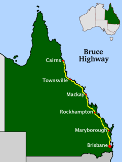 Bruce Highway highway in Queensland