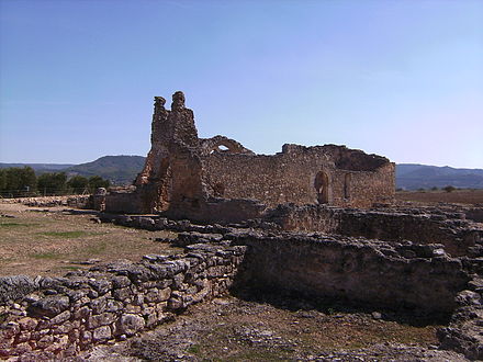 Remains of the basilica of Reccopolis. Spain