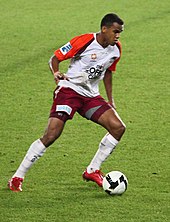 Brazilian striker Reinaldo played 98 games, scoring 26 goals in two stints for the club. Reinaldo Elias da Costa.jpg