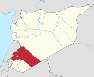 Rif Dimashq in Syria