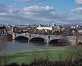 Trent Nehri ve Nottingham panoramasi