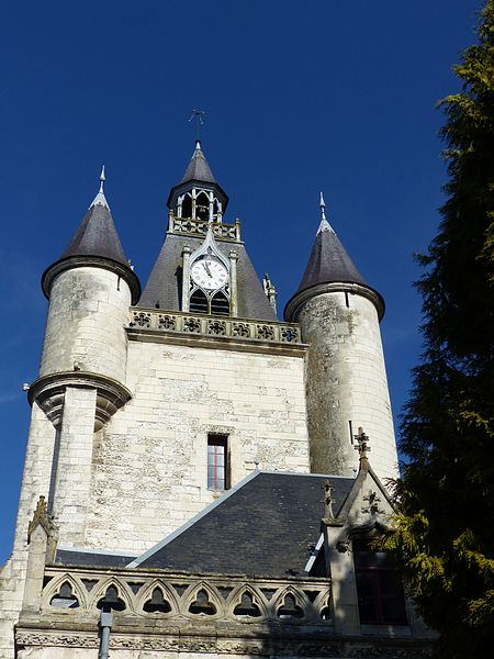 File:Rue - Beffroi de Rue - 2 place du Général Leclerc (8-2016) P1030954.jpg