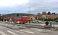 Čeština: Autobusové nádraží v Sázavě; uprostřed nádraží Sázava - Černé Budy English: Bus terminal in Sázava, Czech Republic