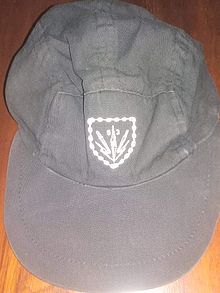 63 Mech field cap issued to members joining to aid in the new units cohesion SADF 63 Mech field cap.jpg