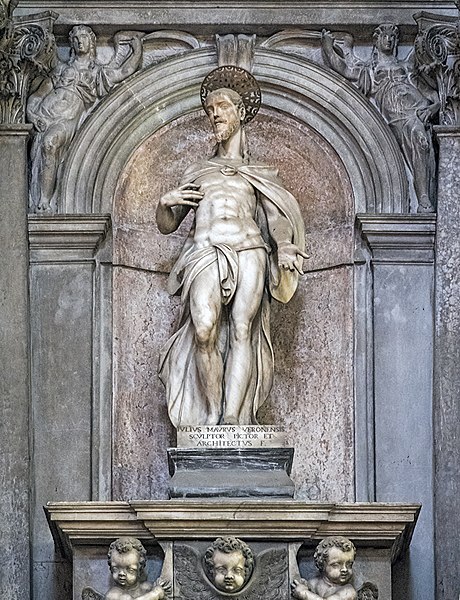 File:San Salvador Interno - Monumento al procuratore Andrea Dolfin - Il Salvatore by Giulio del Moro.jpg