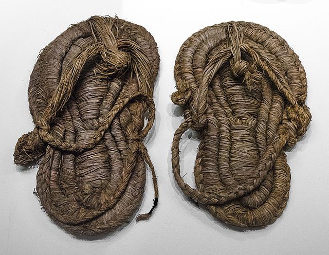 Neolithic esparto sandals from Spain (c. 5000 BC)