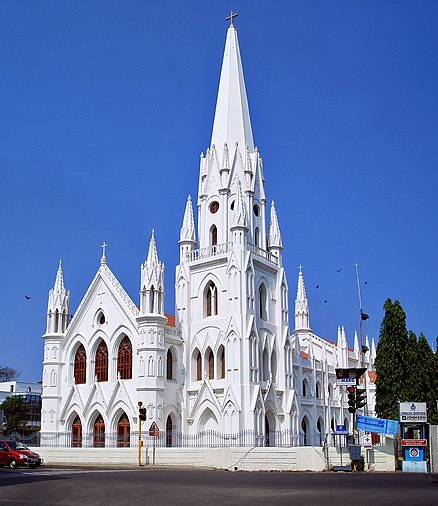 Santhome Basilica, a Christian cathedral in Mylapore as well
