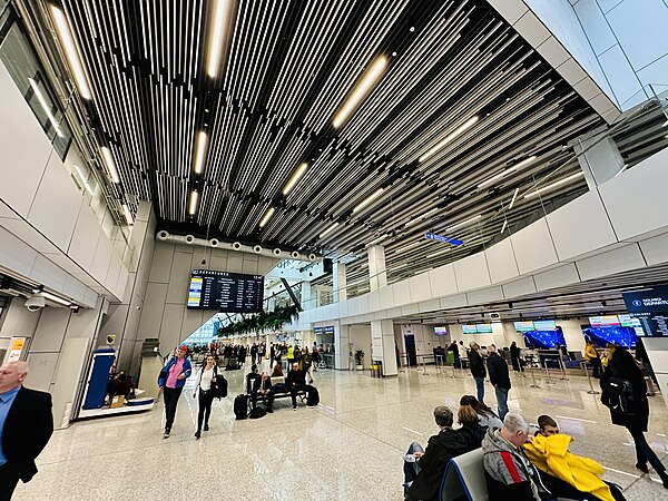 Renovated interior terminal