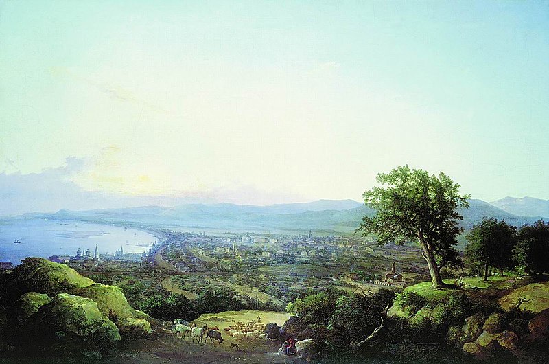 File:Saratov at Sunset Nikanor Chernetsov (1860).jpg