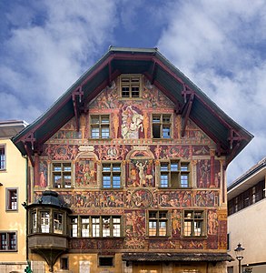 Haus zum Ritter Schaffhausen Switzerland