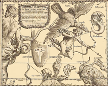 Scutum Sobiescianum in Firmamentum Sobiescianum sive Uranographia 1690 (Quelle: Wikimedia)