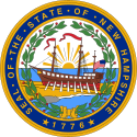 Seal of New Hampshire.