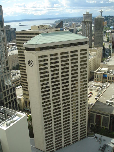 File:Seattle Sheraton from Two Union Square.jpg