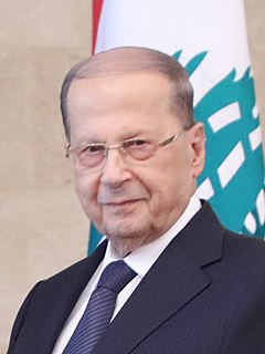 Michel Aoun Lebanese politician