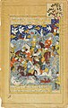 Shah Abbas the Great hunting in Karabakh, Safavid Iran, 17th century