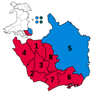 South Wales East (Senedd electoral region) Electoral region of the Senedd
