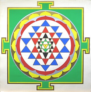 <span class="mw-page-title-main">Yantra</span> Mystical diagram in Tantric traditions