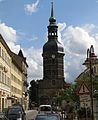 Blick auf die Kirche