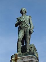 Statue de Bonaparte lieutenant par François Jouffroy.