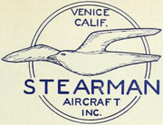Logo of Stearman Aircraft.