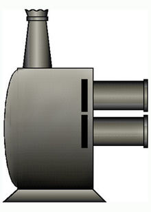 George H. Thomas used a device like this stereopticon to show a series of hand-colored slide images while the song was being performed in the first example of an illustrated song. Stereopticon.jpeg