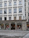 Stolpersteine ​​Salzburg, clădire rezidențială Alter Markt 12.jpg