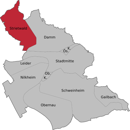 Strietwald in Aschaffenburg