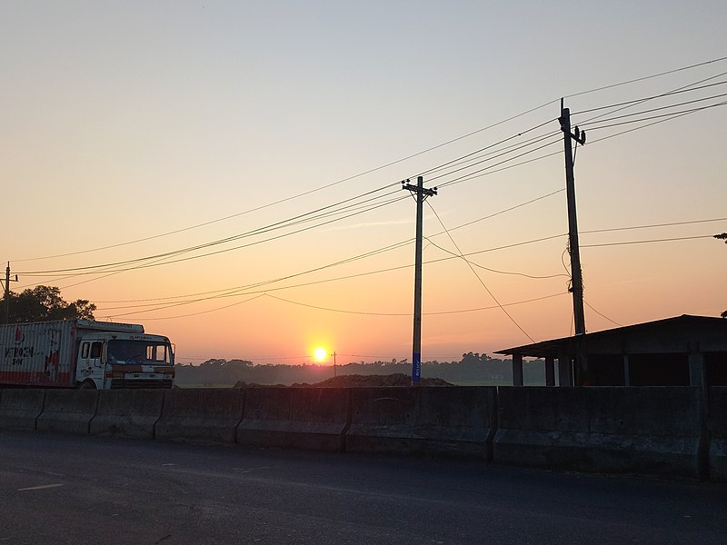 File:Sunset (Bijoypur) in 2021.08.jpg