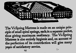 <span class="mw-page-title-main">Vispring</span> British bed company