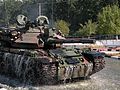 TR-85M1 tank at Mihai Bravu firing range (Expomil 2011).