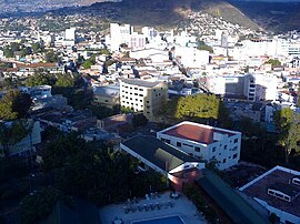 Blick auf Tegucigalpa