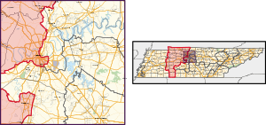 Tennessee's 7th congressional district in Nashville (since 2023).svg