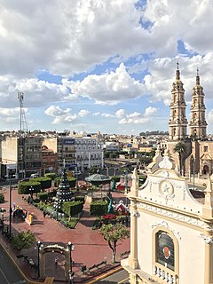 Tepatitlán City in Jalisco, Mexico
