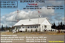 Терминал, Burwash Landing әуежайы, Yukon.jpg