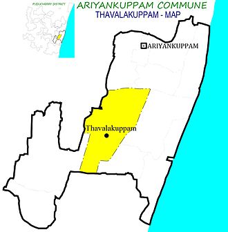 Thavalakuppam Village in Ariyankuppam Commune Thavalakuppam-AKM.jpg