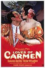 Thumbnail for The Loves of Carmen (1927 film)