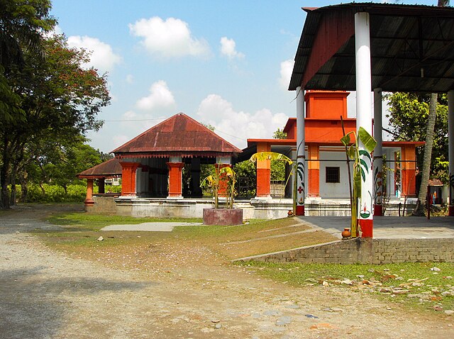 Image: The Raikut Temple before the Palace