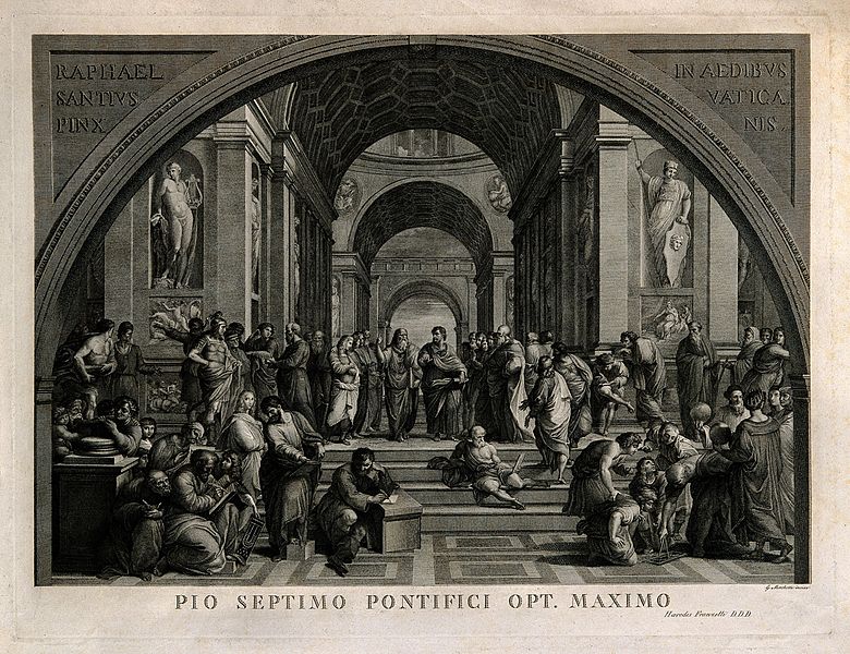 File:The School of Athens; a gathering of renaissance artists in Wellcome V0006662.jpg