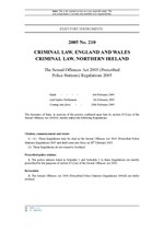 Thumbnail for File:The Sexual Offences Act 2003 (Prescribed Police Stations) Regulations 2005 (UKSI 2005-210).pdf