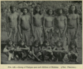 Группа из касты неприкасаемых (Малабар, Южная Индия)