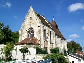 Thiverny (60), église Saint-Leufroy depuis l'est.jpg