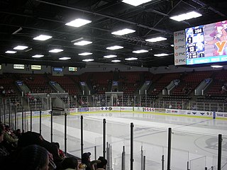 Wings Event Center ice rink and entertainment venue in Kalamazoo, Michigan, USA