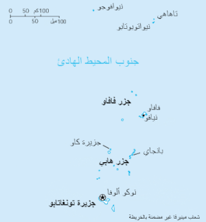 تونغا: التاريخ, السياسة, التقسيم الإداري