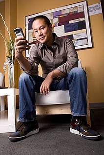 <span class="mw-page-title-main">Tony Hsieh</span> American businessman (1973–2020)