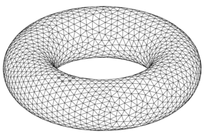 Torus: triangulated by the marching method