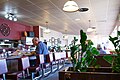 A lunch counter serving the elderly