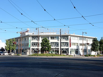 豊橋郵便局の有名地