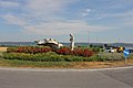 Deutsch: Skulptur „Europäische Gänseschar“ vom Bildhauer Nikola Šanjek im Kreisverkehr an der Ortseinfahrt in Trausdorf